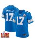 Michael Badgley #17 Detroit Lions Super Bowl LIX Jersey – Men’s – Blue