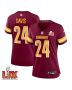 Michael Davis #24 Washington Commanders Super Bowl LIX Women’s Jersey – Burgundy