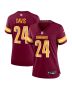 Michael Davis 24 Washington Commanders Women’s Game Jersey – Burgundy