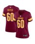 Michael Deiter 60 Washington Commanders Women’s Game Jersey – Burgundy