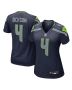 Michael Dickson 4 Seattle Seahawks Women’s Game Jersey – College Navy