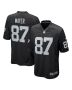 Michael Mayer 87 Las Vegas Raiders Team Game Men Jersey – Black