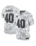 Mike Alstott 40 Tampa Bay Buccaneers 2024 Salute to Service Retired Player Limited Men Jersey – Arctic Camo