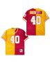 Mike Alstott 40 Tampa Bay Buccaneers Two-Toned Throwback Men Jersey – Yellow/Red