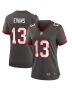Mike Evans 13 Tampa Bay Buccaneers Women Alternate Game Jersey – Pewter
