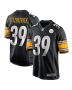 Minkah Fitzpatrick 39 Pittsburgh Steelers Game Men Jersey – Black