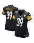 Minkah Fitzpatrick 39 Pittsburgh Steelers Women’s Game Jersey – Black