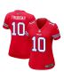Mitch Trubisky 10 Buffalo Bills Team Game Women Jersey – Red