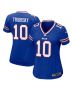 Mitch Trubisky 10 Buffalo Bills Team Game Women Jersey – Royal