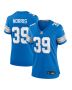 Morice Norris 39 Detroit Lions Women’s Game Jersey – Blue