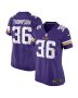 NaJee Thompson 36 Minnesota Vikings Women’s Game Jersey – Purple