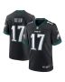 Nakobe Dean 17 Philadelphia Eagles Alternate Game Men Jersey – Black
