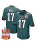 Nakobe Dean 17 Philadelphia Eagles Super Bowl LIX Champions Patch Game Men Jersey – Midnight Green
