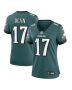 Nakobe Dean 17 Philadelphia Eagles Women’s Team Game Jersey – Midnight Green