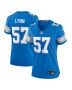 Nate Lynn 57 Detroit Lions Women’s Game Jersey – Blue