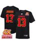Nazeeh Johnson 13 Kansas City Chiefs Super Bowl LVIII Champions 4X Fashion Game YOUTH Jersey – Carbon Black