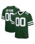New York Jets Youth Game Jersey Customized, Legacy Green