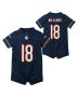 Newborn & Infant Chicago Bears Caleb Williams Navy Game Romper Jersey