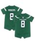 Newborn & Infant New York Jets Aaron Rodgers Green Game Romper Jersey