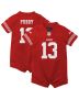 Newborn & Infant San Francisco 49ers Brock Purdy Scarlet Game Romper Jersey
