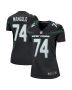 Nick Mangold 74 New York Jets Women Retired Jersey – Black