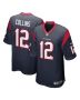 Nico Collins 12 Houston Texans Men Game Jersey – Navy