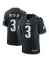 Nolan Smith 3 Philadelphia Eagles Alternate Game Men Jersey – Black