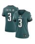 Nolan Smith 3 Philadelphia Eagles Women’s Team Game Jersey – Midnight Green