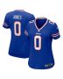 Nyheim Hines 0 Buffalo Bills Women Game Jersey – Royal