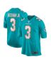 Odell Beckham Jr. 3 Miami Dolphins Game Men Jersey – Aqua