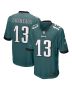 Olamide Zaccheaus 13 Philadelphia Eagles Game Men Jersey – Midnight Green