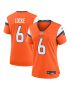 P.J. Locke 6 Denver Broncos Women’s Team Game Jersey – Orange