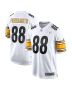 Pat Freiermuth 88 Pittsburgh Steelers Men Game Jersey – White
