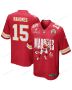 Patrick Mahomes 15 Kansas City Chiefs The Hero Game Men Jersey – Red