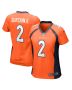 Patrick Surtain II 2 Denver Broncos Women Game Jersey – Orange