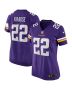 Paul Krause 22 Minnesota Vikings Women Game Retired Jersey – Purple
