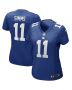Phil Simms 11 New York Giants Women Game Retired Jersey – Royal