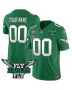Philadelphia Eagles Fly Eagles Fly Patch Alternate Game Men Custom Jersey – Kelly Green