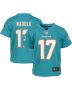 Preschool Miami Dolphins Jaylen Waddle Aqua Game Jersey