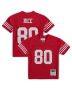 Preschool San Francisco 49ers Jerry Rice Mitchell & Ness Scarlet 1990 Retired Player Legacy Jersey