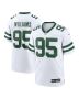 Quinnen Williams 95 New York Jets Game Jersey – Men, Legacy White