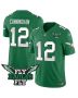 Randall Cunningham 12 Philadelphia Eagles Fly Eagles Fly Patch Alternate Game Men Jersey – Kelly Green