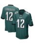 Randall Cunningham 12 Philadelphia Eagles Men Game Retired Jersey – Midnight Green