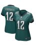 Randall Cunningham 12 Philadelphia Eagles Women’s Game Retired Player Jersey – Midnight Green