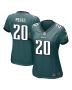 Rashaad Penny 20 Philadelphia Eagles Women Game Jersey – Midnight Green