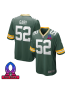 Rashan Gary 52 Green Bay Packers 2025 Pro Bowl Patch Game Men Jersey – Green