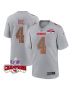 Rashee Rice 4 Kansas City Chiefs Super Bowl LVIII Champions 4 Stars Patch Atmosphere Fashion Game Men Jersey – Gray