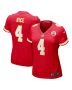 Rashee Rice 4 Kansas City Chiefs Women Game Jersey – Red