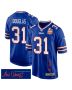 Rasul Douglas 31 Buffalo Bills Super Bowl LIX Champions Patch ‘New Orleans – The Ultimate Showdown’ EMBROIDERED Game Men Jersey – Royal