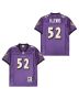 Ray Lewis 52 Baltimore Ravens Throwback Men Jersey – Purple